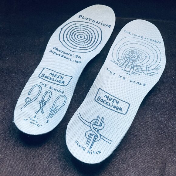 NikeCraft Mars Yard 2.0 x Tom Sachs NASA 2017 "INSOLES ONLY!" Mens size 10 US 44 - Picture 1 of 5